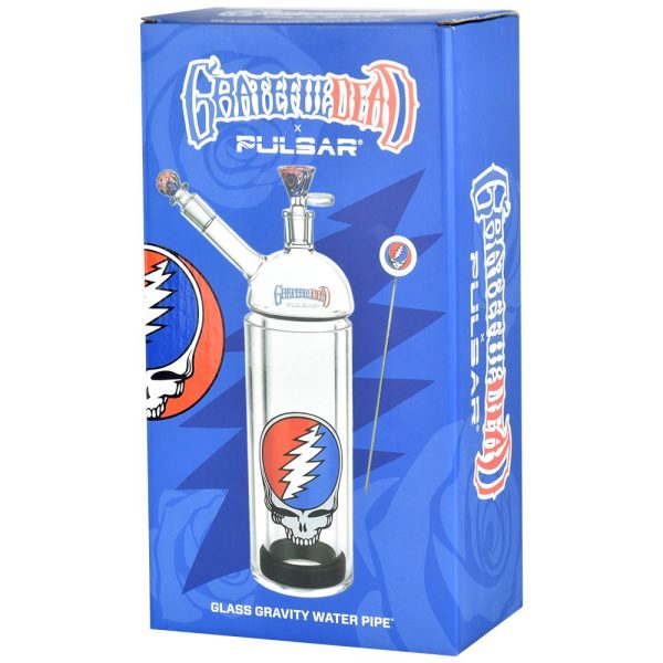 Grateful Dead x Pulsar Glass Gravity Waterpipe - 12.25" / 14mm F - Image 8