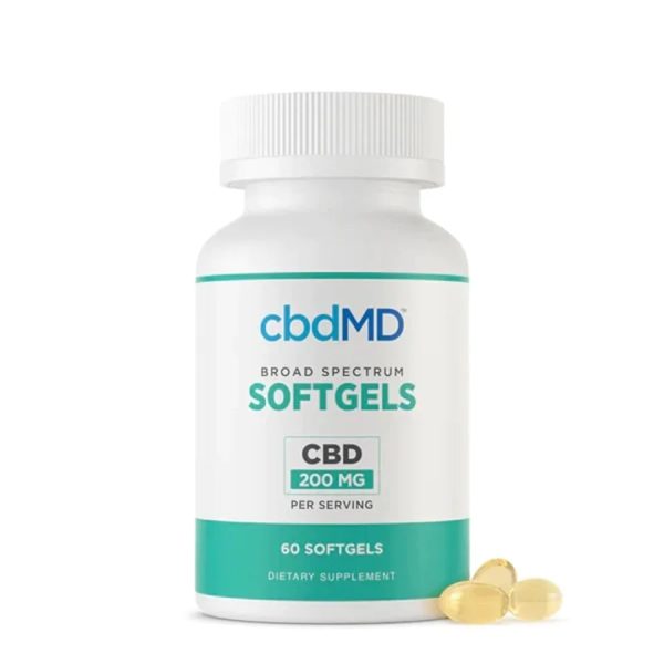 cbdMD CBD Softgel Capsules (3000MG - 6000MG) - Image 4