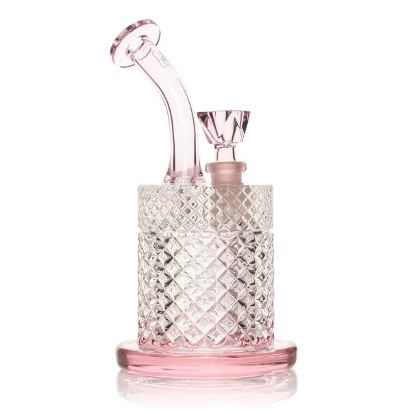 Twenties Collection Water Pipe | Pink - Image 2