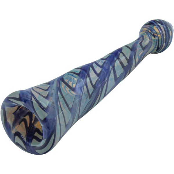 LA Pipes "Typhoon" Colored Chillum - Image 3