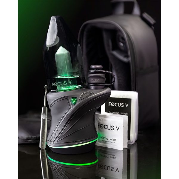 Focus V CARTA Sport Portable Electric Dab Rig | Black | 2700mAh - Image 8