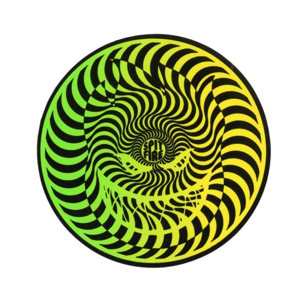 Spitfire Logo Psychedelic Sticker - Image 4