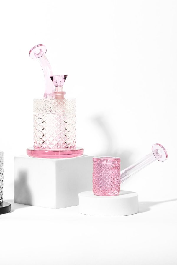 Twenties Collection Water Pipe | Pink - Image 4