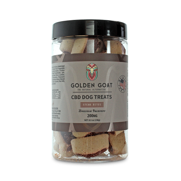 CBD Dog Treats 200MG for Relaxation and Stress by Golden Goat