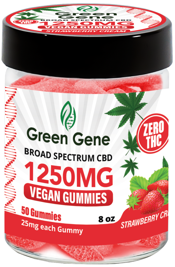 Green Genie CBD Vegan Pectin Infused Gummies w/ B12 Vitamins (625MG - 2500MG) - Image 12