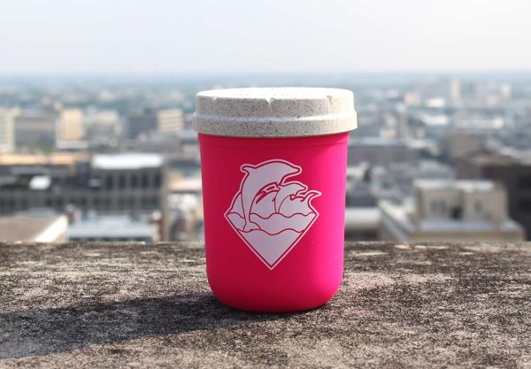 RE:STASH JAR 8oz Pink Dolphin "Waves Puff"  (+Re:vider & Boveda) - Image 8