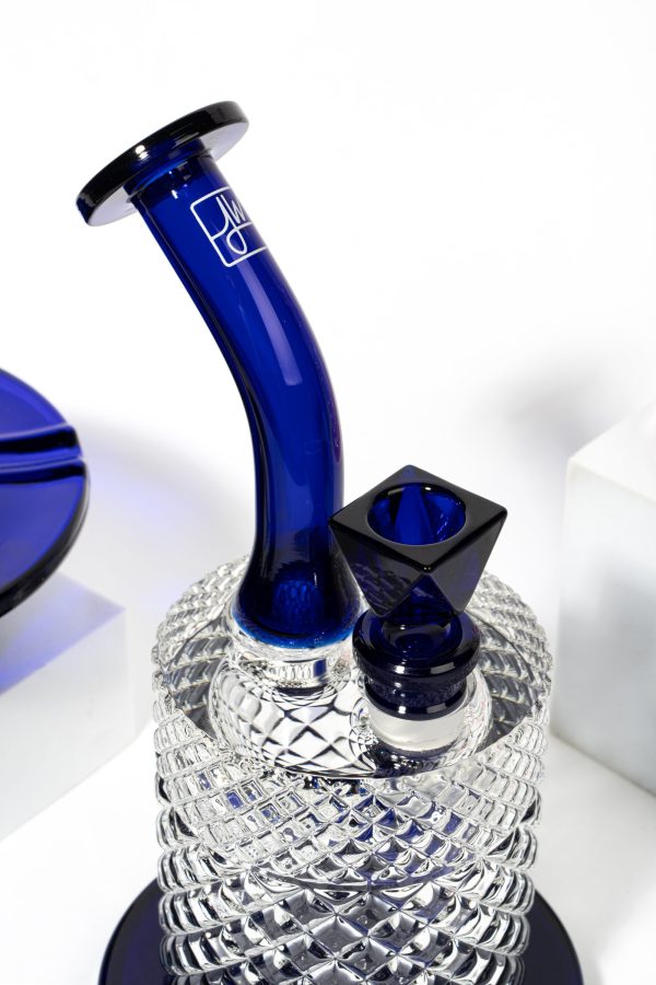 Twenties Collection Water Pipe | Cobalt - Image 5
