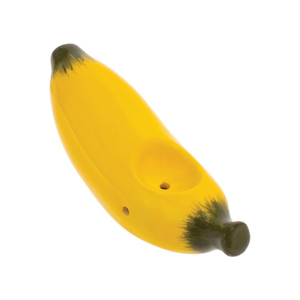 Wacky Bowlz Banana Ceramic Hand Pipe | 3.5" - Image 2