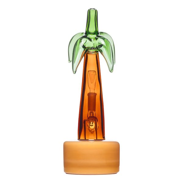 Hemper Beach Box Palm Tree Water Pipe - 7" / 14mm F - Image 2