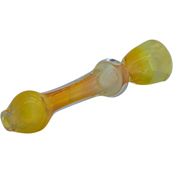 LA Pipes "Chill Fumes" Silver Fumed Chillum - Image 2