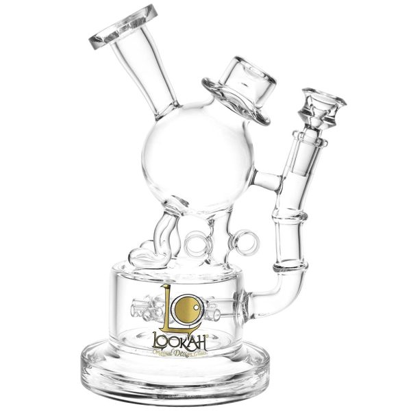 Lookah Glass Dancing Hat Water Pipe | 10.75" | 14mm F - Image 3