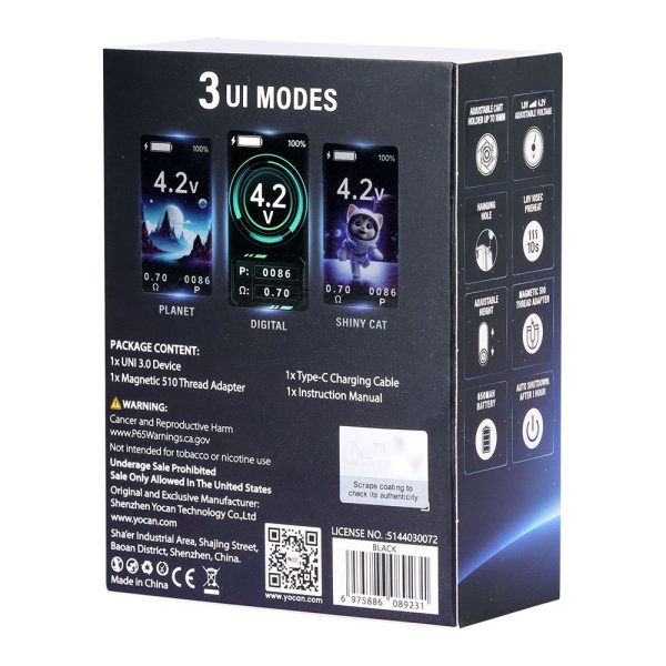 Yocan UNI 3.0 Universal Box Mod | 650mAh - Image 35