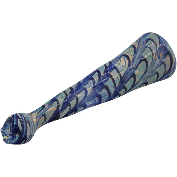LA Pipes "Typhoon" Colored Chillum - Image 5