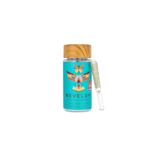 Revelry Georgia Pie THCA Pre Rolls 7 Pack - Image 5