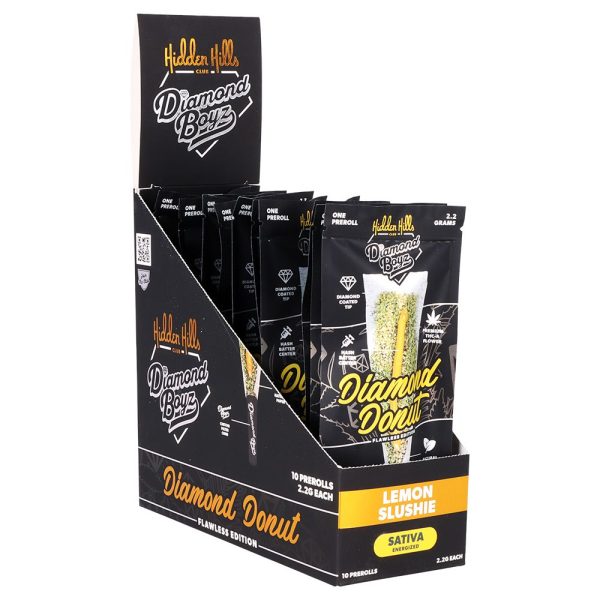 Hidden Hills x Diamond Boys THCA Diamond Donut Pre-Roll | 2.2g | 10ct Display - Image 2
