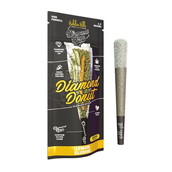 Hidden Hills x Diamond Boys THCA Diamond Donut Pre-Roll | 2.2g | 10ct Display - Image 8