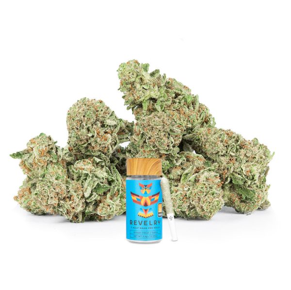 Revelry Passion Fruit Punch THCA Pre Rolls 7 Pack - Image 2