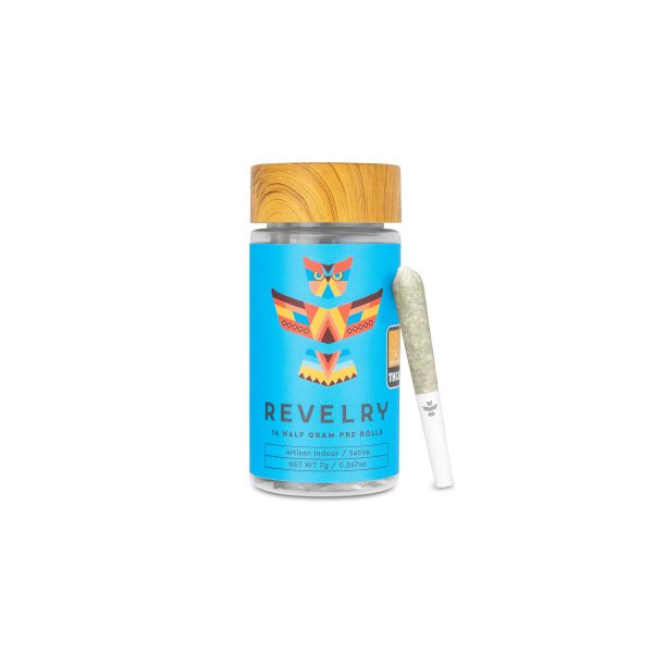 Revelry Passion Fruit Punch THCA Pre Rolls 14 Pack - Image 15