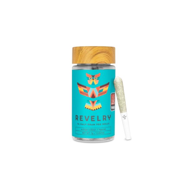 Revelry Pink Guava THCA Pre Rolls 14 Pack - Image 11